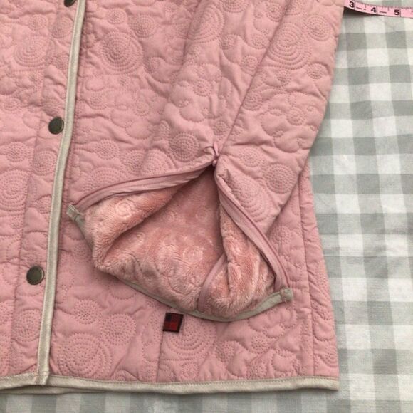 Woolrich Quilted Cardigan Pink Fall Jacket Small Outdoor Trekking - Picture 5 of 16